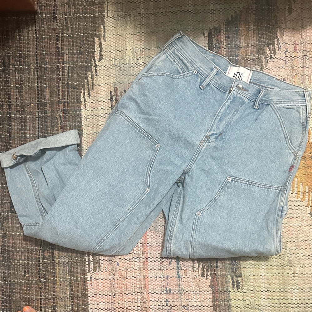 BDG Light Wash WorkWear Denim Pants